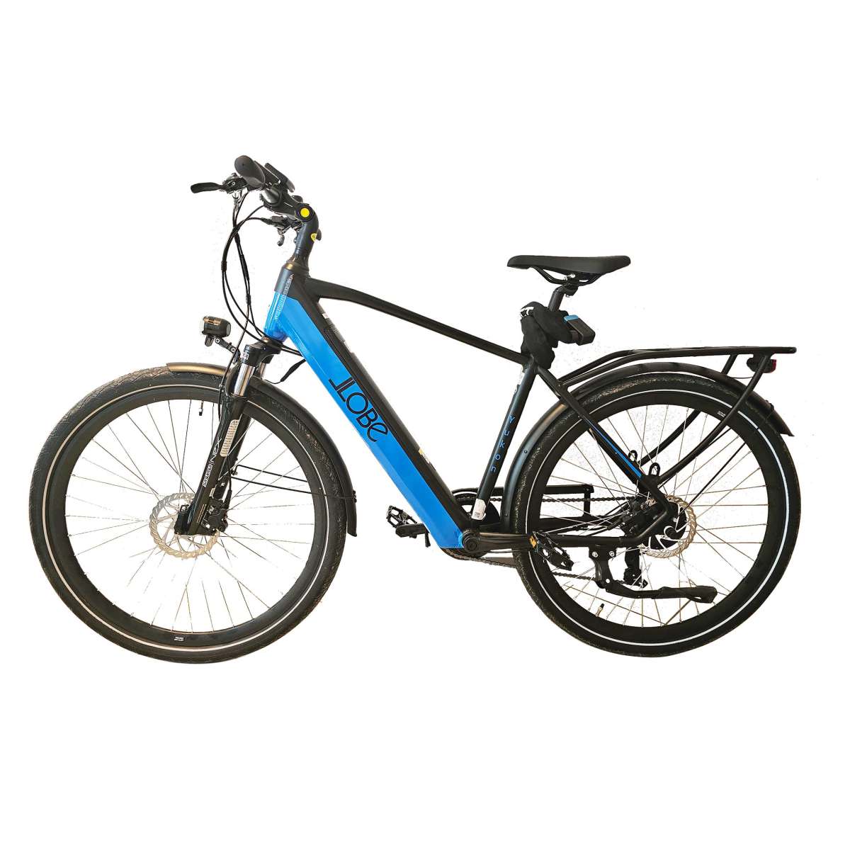 neue fahrradbeleuchtung VELMIA Fahrradlichter Set [100 LUX] StVZO zugelassen mit besonders sta Pott & Flamme Schutzring babyparty Farbe:matt black